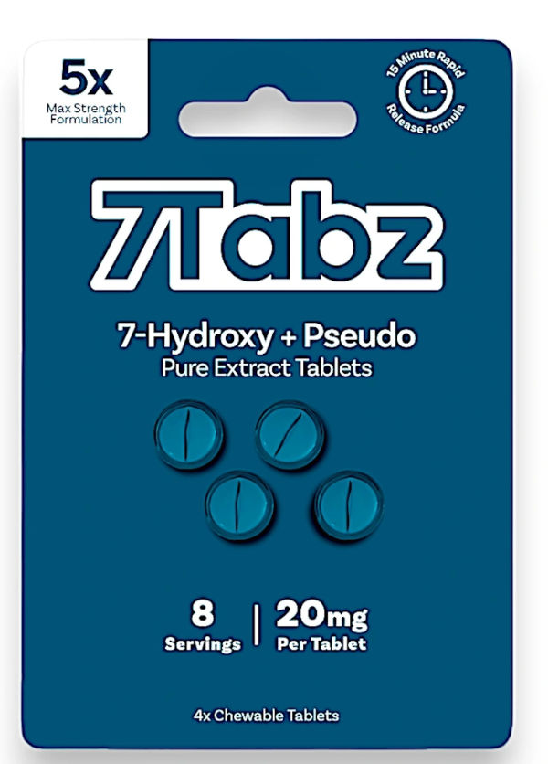 7 Tabz 7-OH 4 20mg Pseudo Tablets