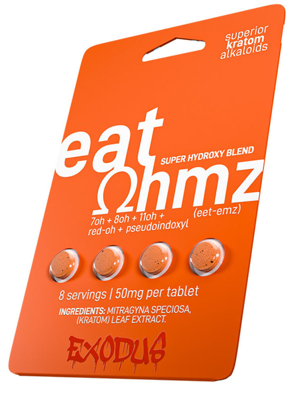 Eat Ohmz 7OH Kratom Purple 50mg Tablets